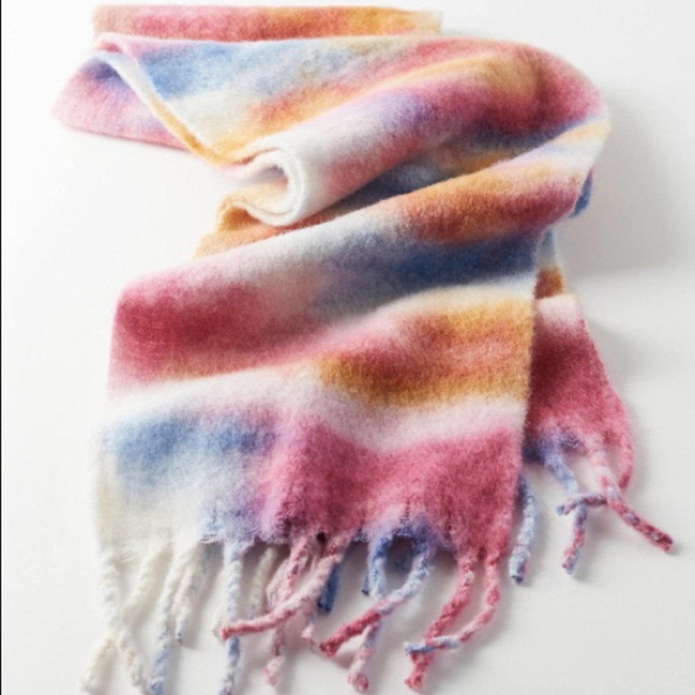 Urban Outfitters tie dye scarf